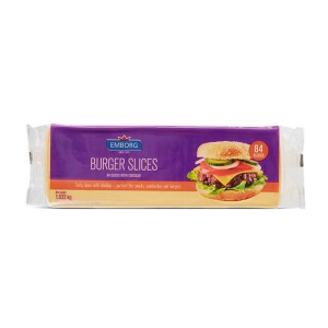 Slice Cheese Emborg Burger...