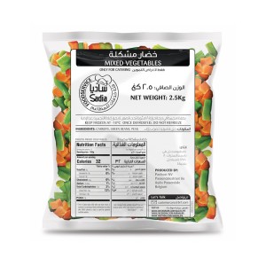 Frozen Mixed Vegetables...